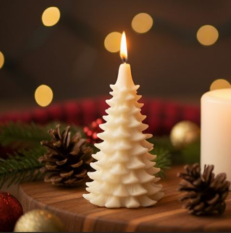 Layered Christmas Glow Scented Candle